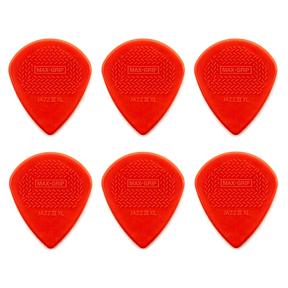 Dunlop Jazz 3XL Max Grip (Red 6-Pack)