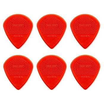 Dunlop Jazz 3XL Max Grip (Red 6-Pack)