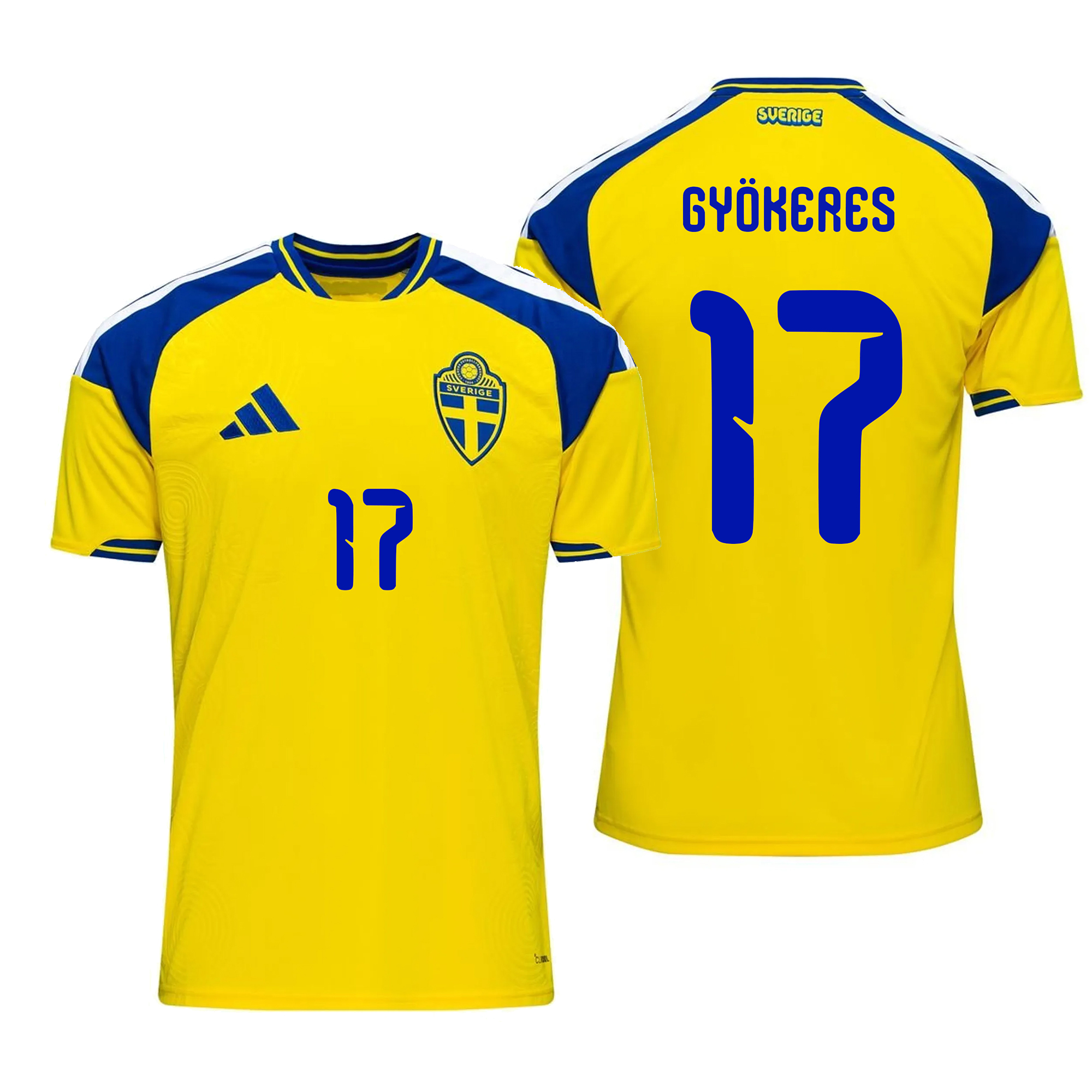 Sverige Adidas Hemmatröja VM 2026 Sr - 2
