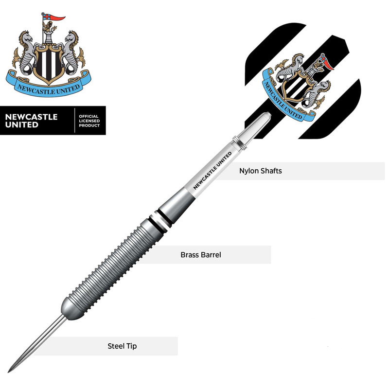 Newcastle United FC Official Licensed Mässing 22g - 2