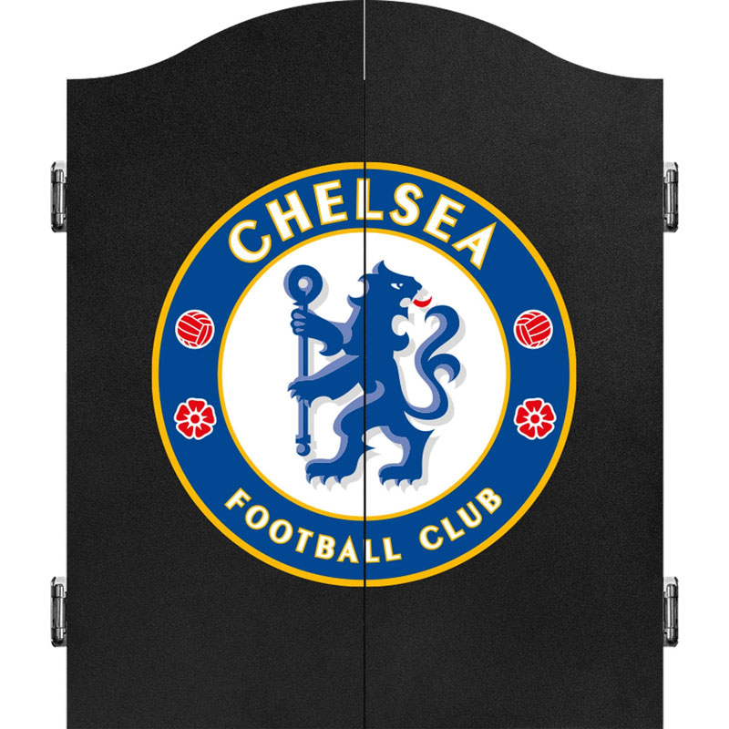 Chelsea FC Official Licensed Dartcabinet Black