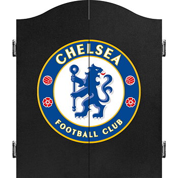 Chelsea FC Official Licensed Dartcabinet Black