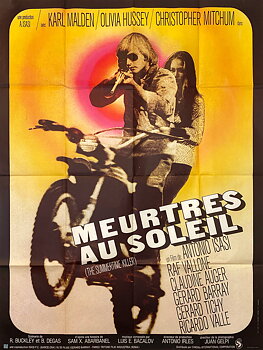 THE SUMMERTIME KILLER / MEURTRES AU SOLEIL (120 x 160 CM)
