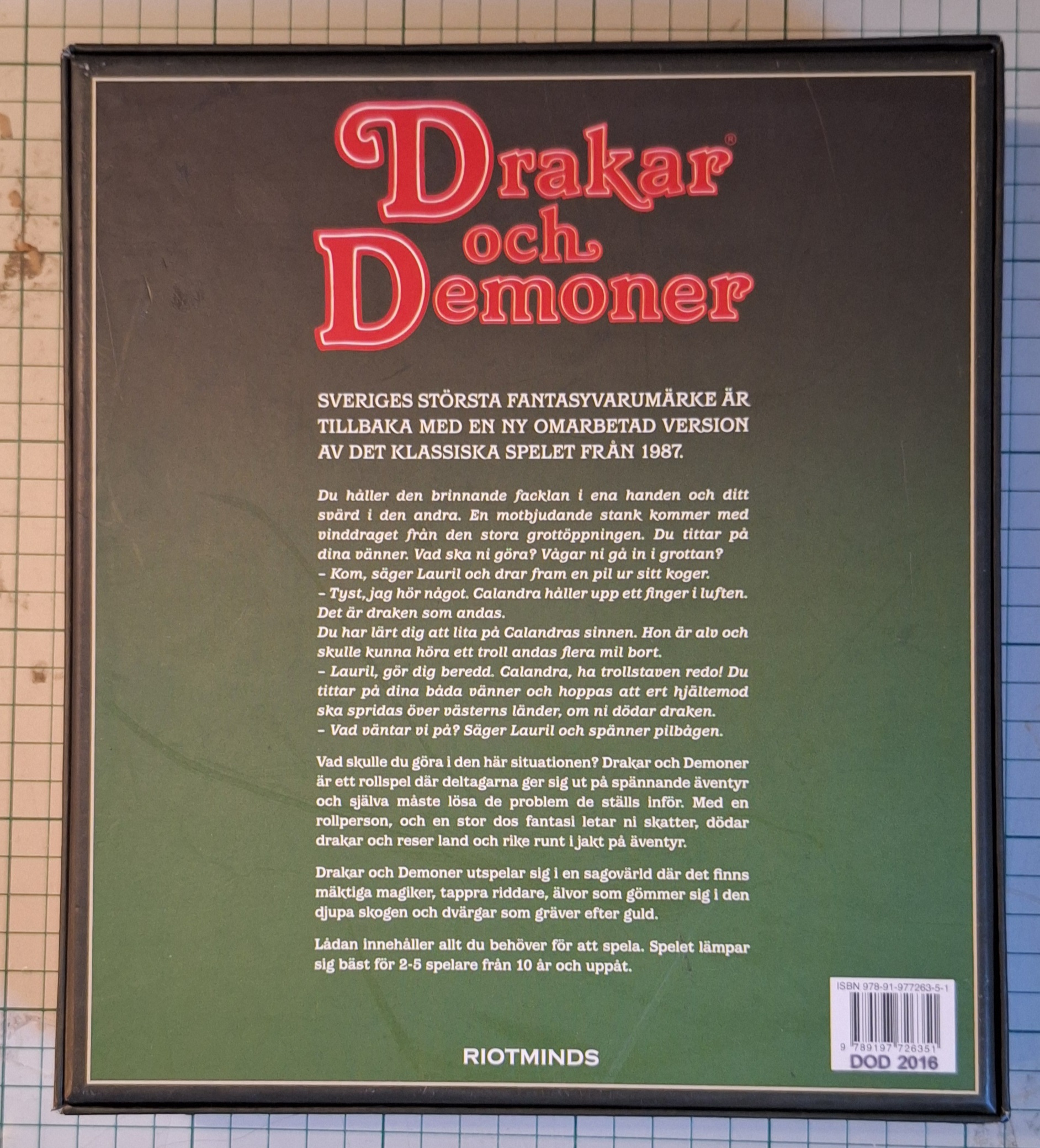 Drakar och Demoner 2016 - 2