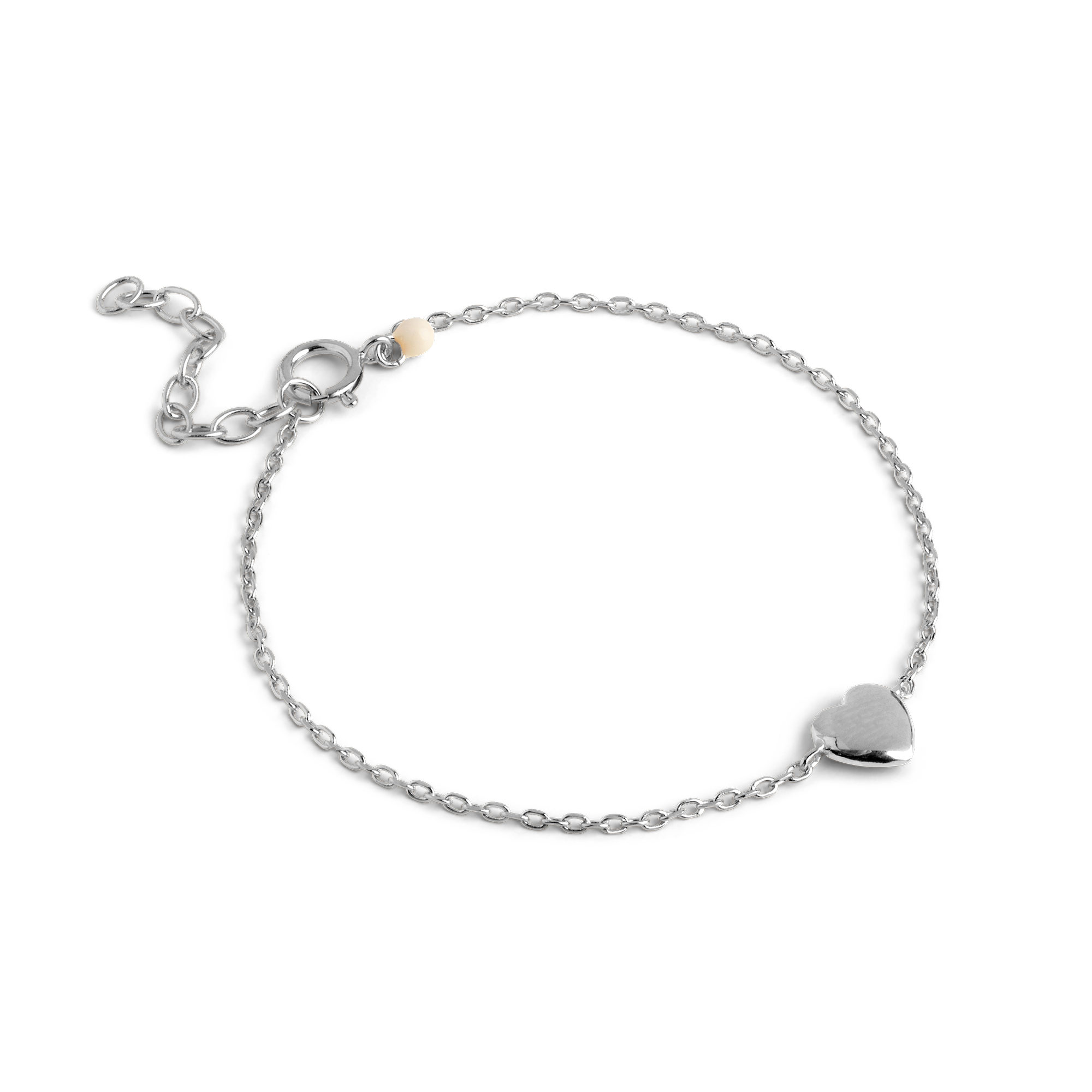 Enamel Copenhagen Bracelet Amore, Sterling Silver
