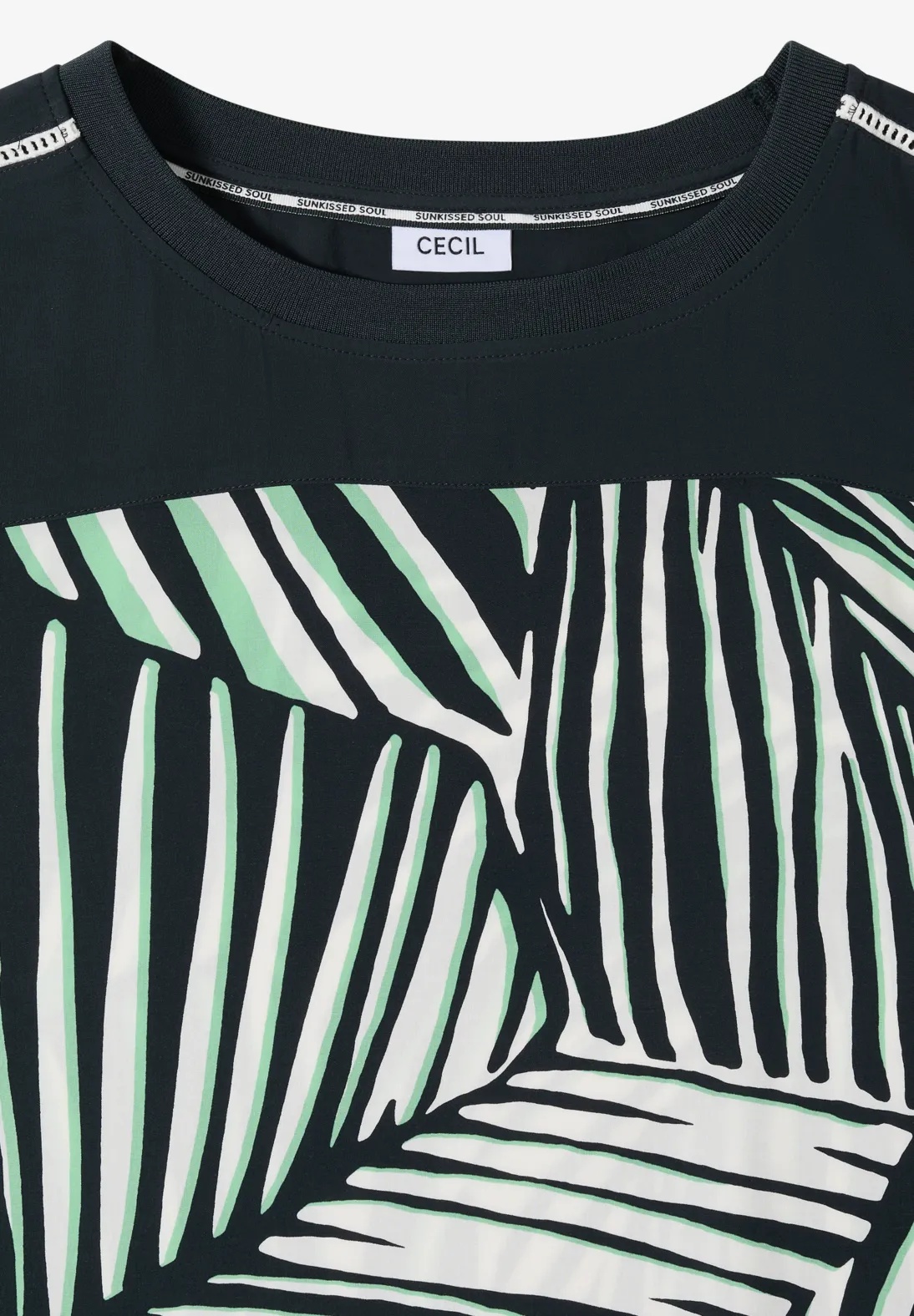 Print Mix Dress - Cecil - 3