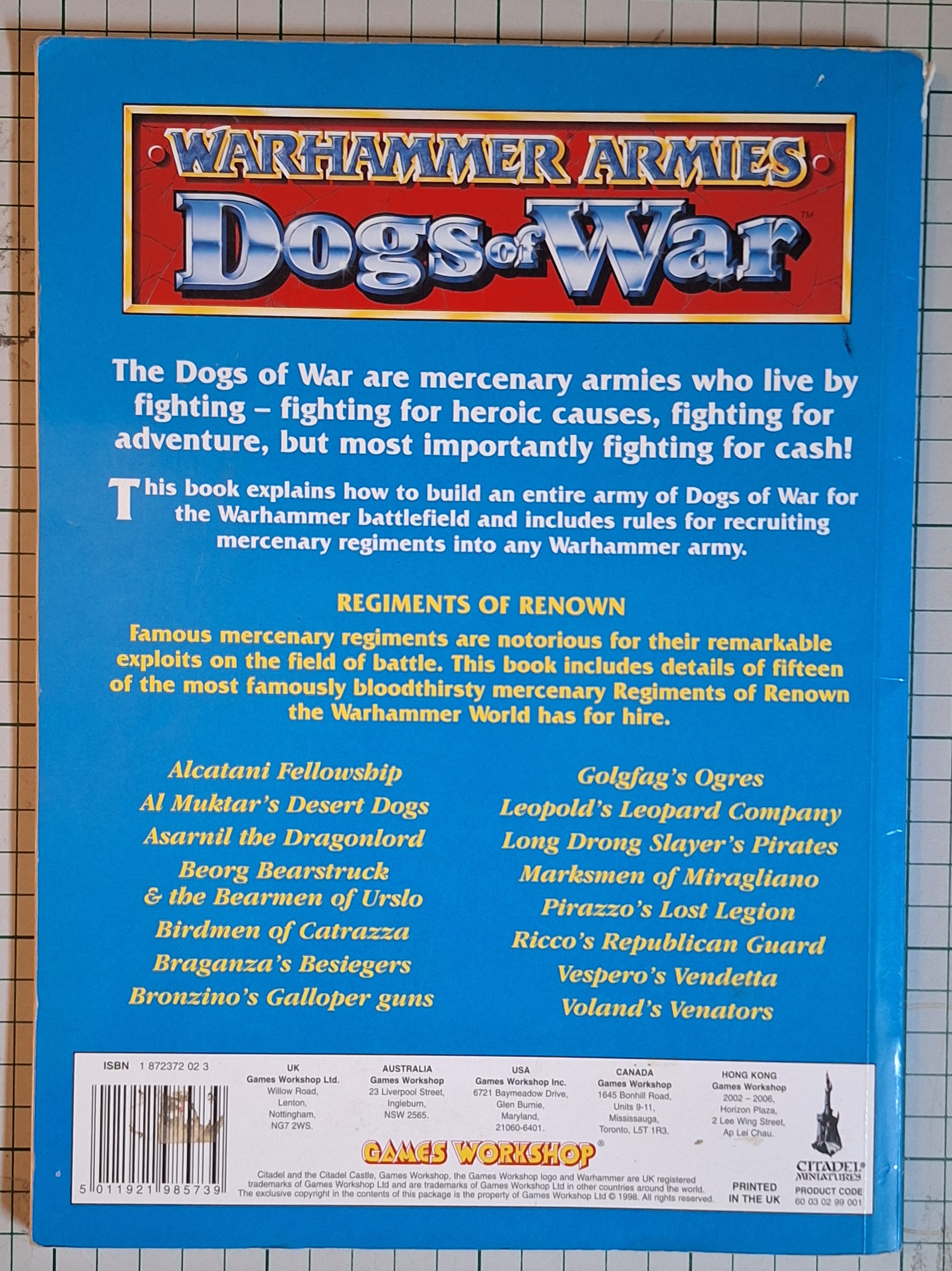 Warhammer Armies: Dogs of War - 2
