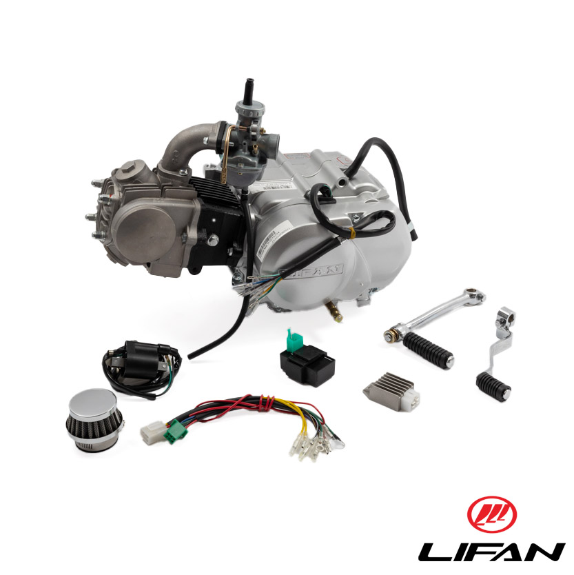 Engine Lifan 49cc, Kickstart