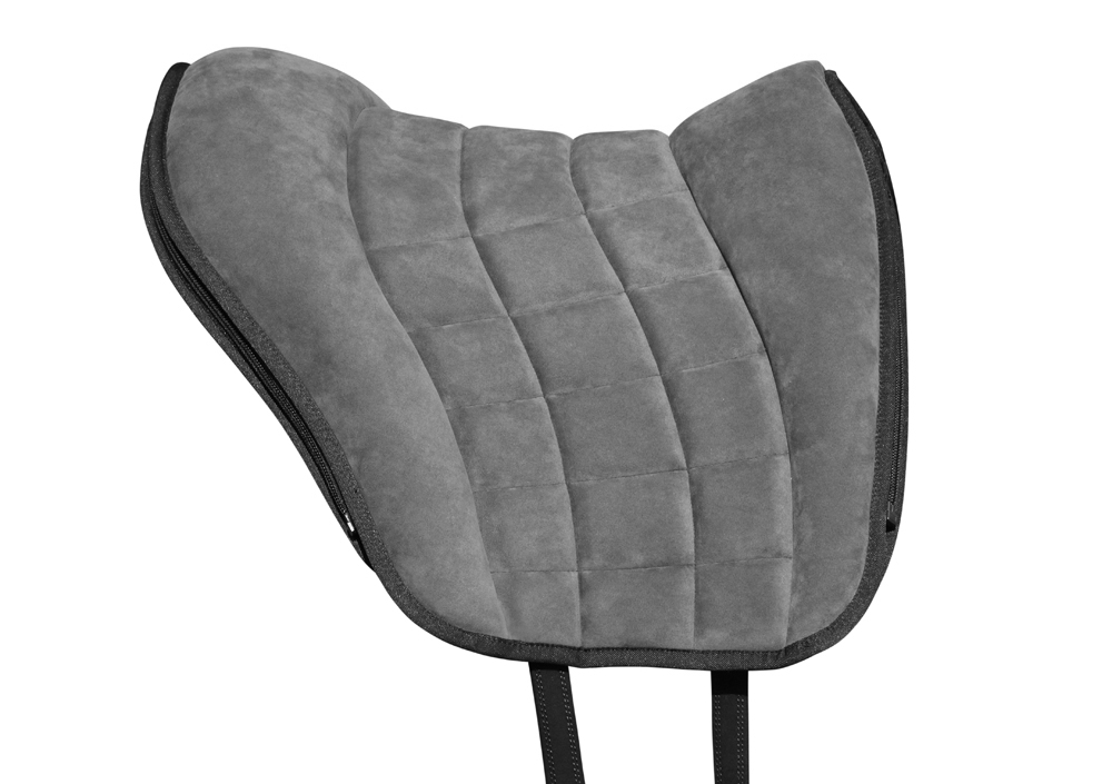 Riding pad Grandeur Alcantara - Grey
