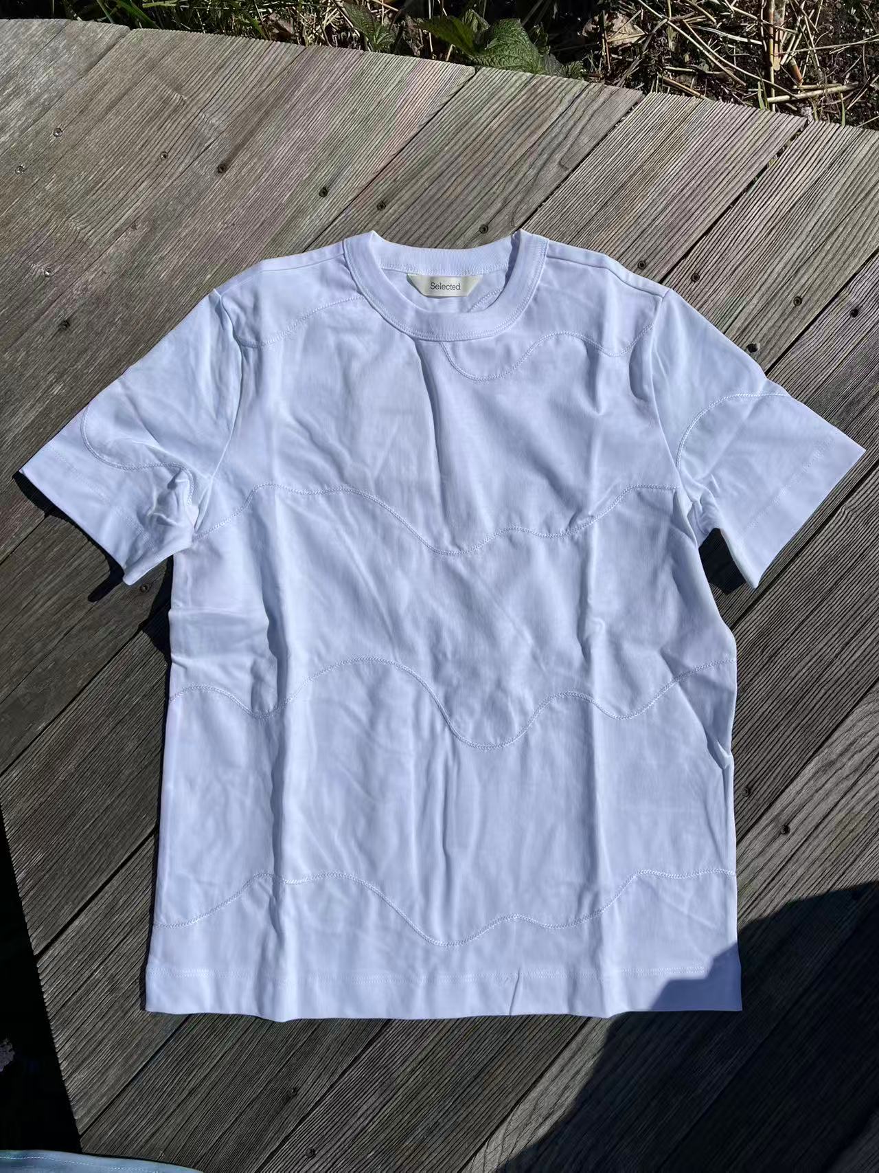 Selected Femme Mila Embroidery Tee
