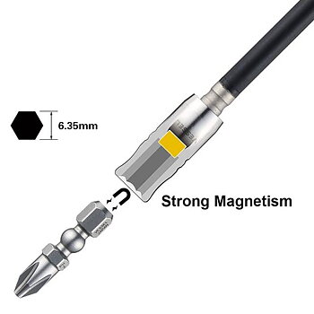 Vessel 2200MBH Ball Grip spärrskruvmejsel med bitshållare