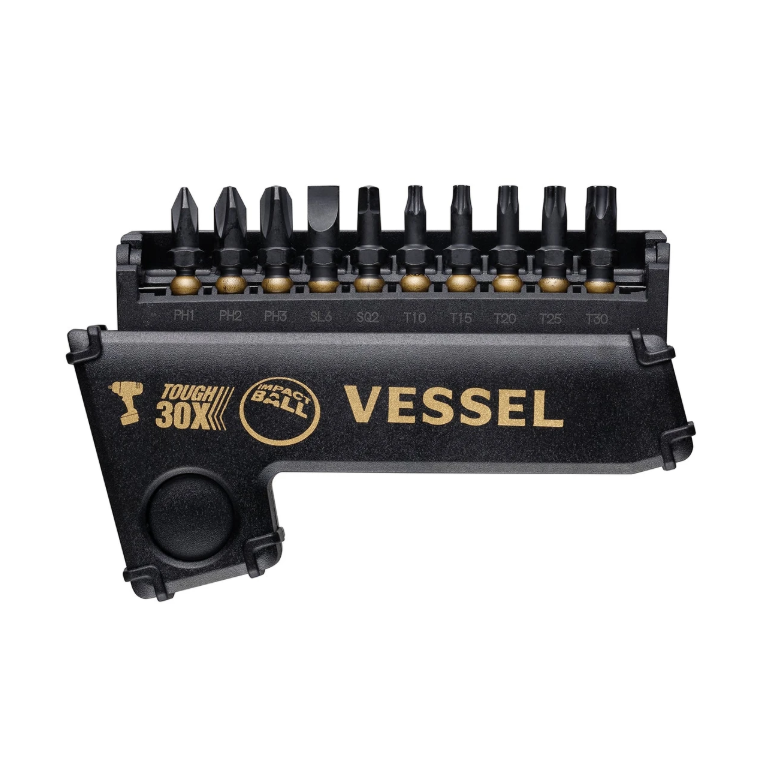 Vessel Ball Grip Screwdriver USB, Limited Edition Gold Edition - 4