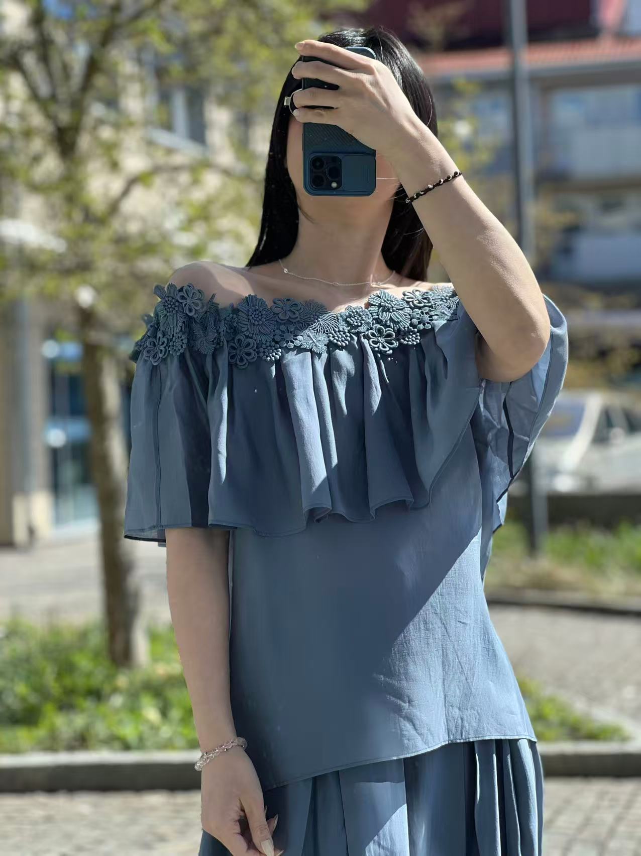 CHP Muse Molly Off-The-Shoulder Blouse