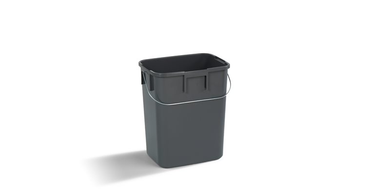 Sorteringshink Grå ECO 12L