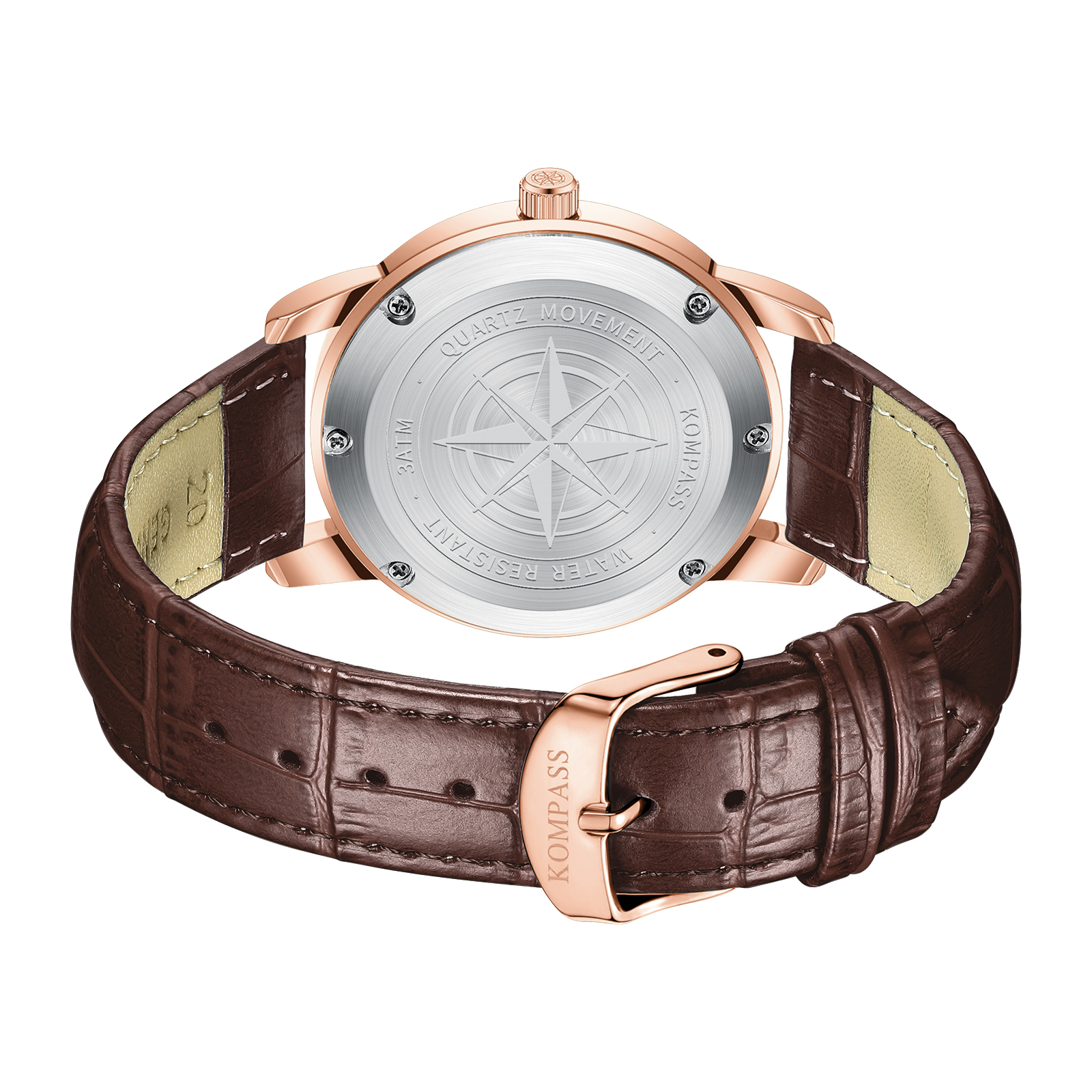 Kompass Corsair Heritage Rose Gold Silver  - 8