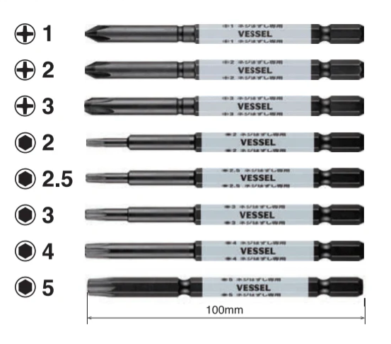 Vessel Hazsel Kit - Screw Extractor 9 st - 3
