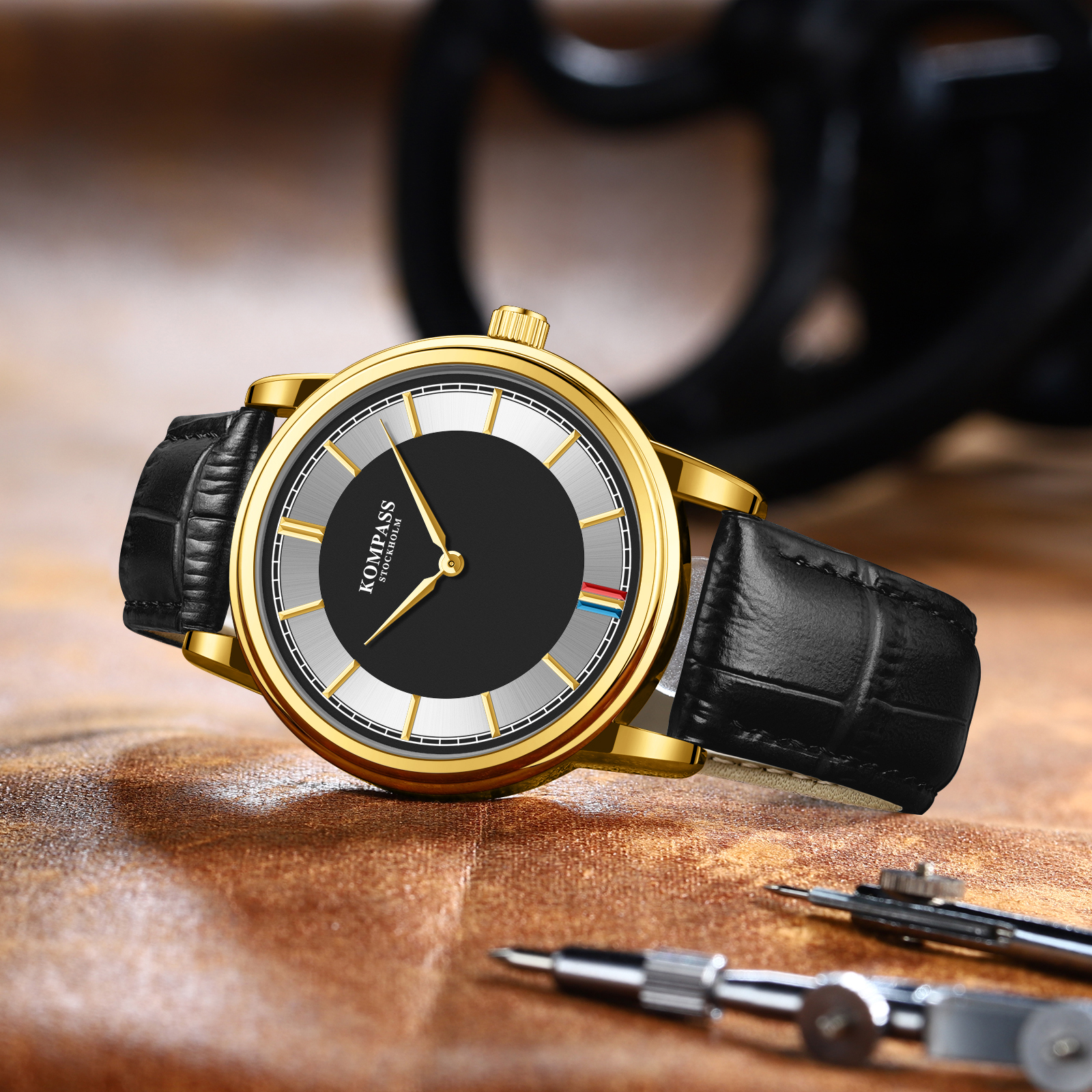 Kompass Corsair Heritage Gold Black - 6