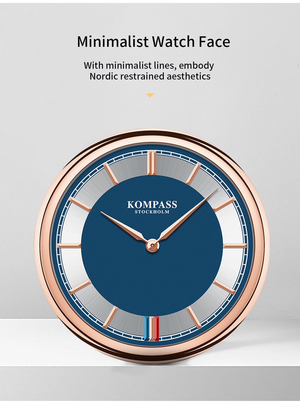 Kompass Corsair Heritage Rose Gold Blue - 11