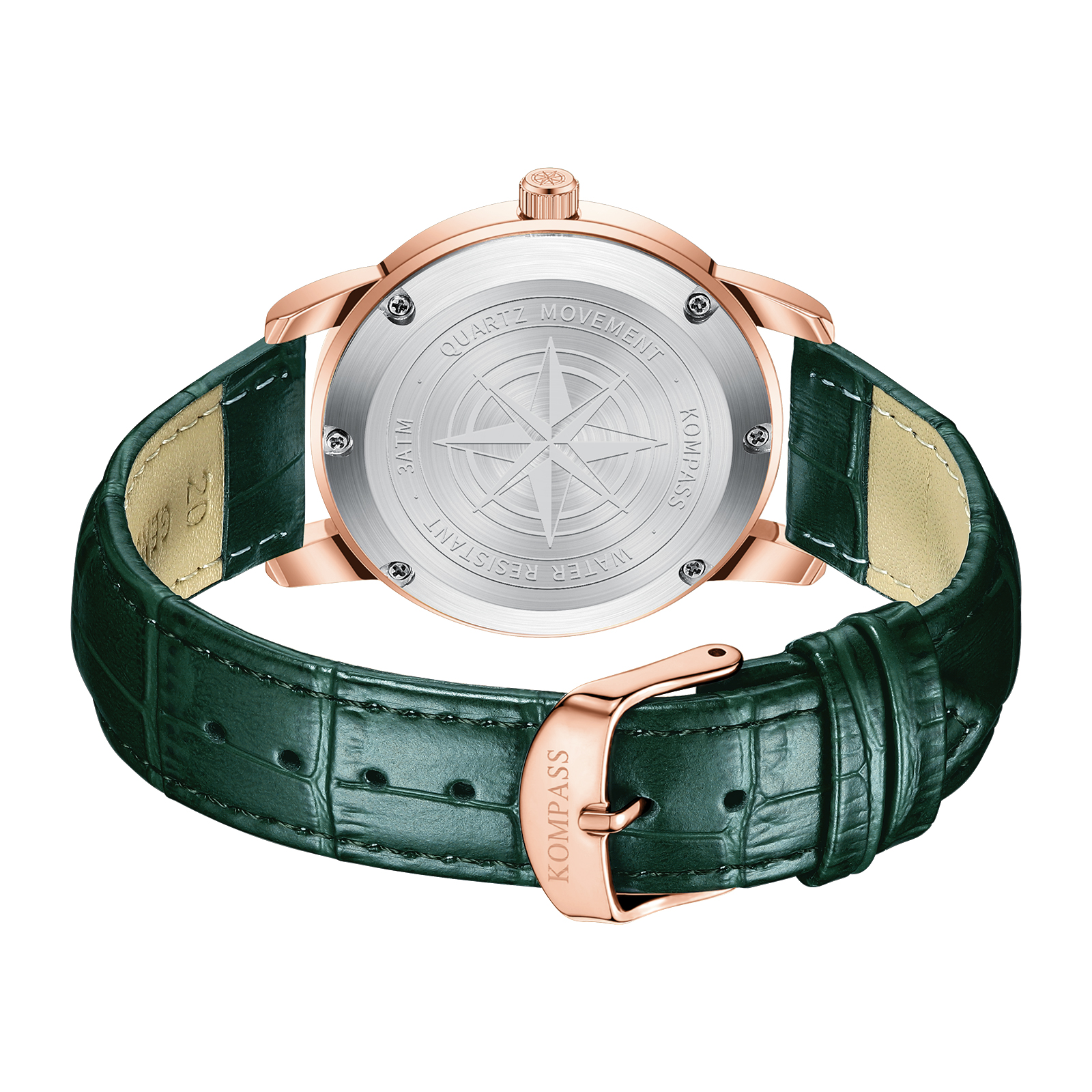 Kompass Corsair Heritage Rose Gold Green - 8