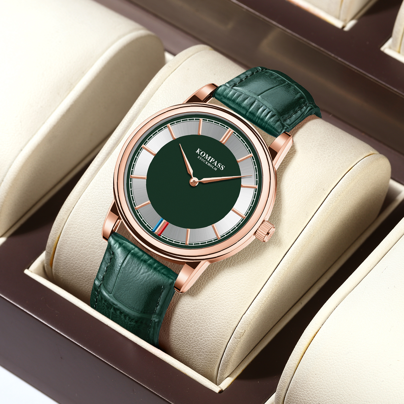 Kompass Corsair Heritage Rose Gold Green - 7