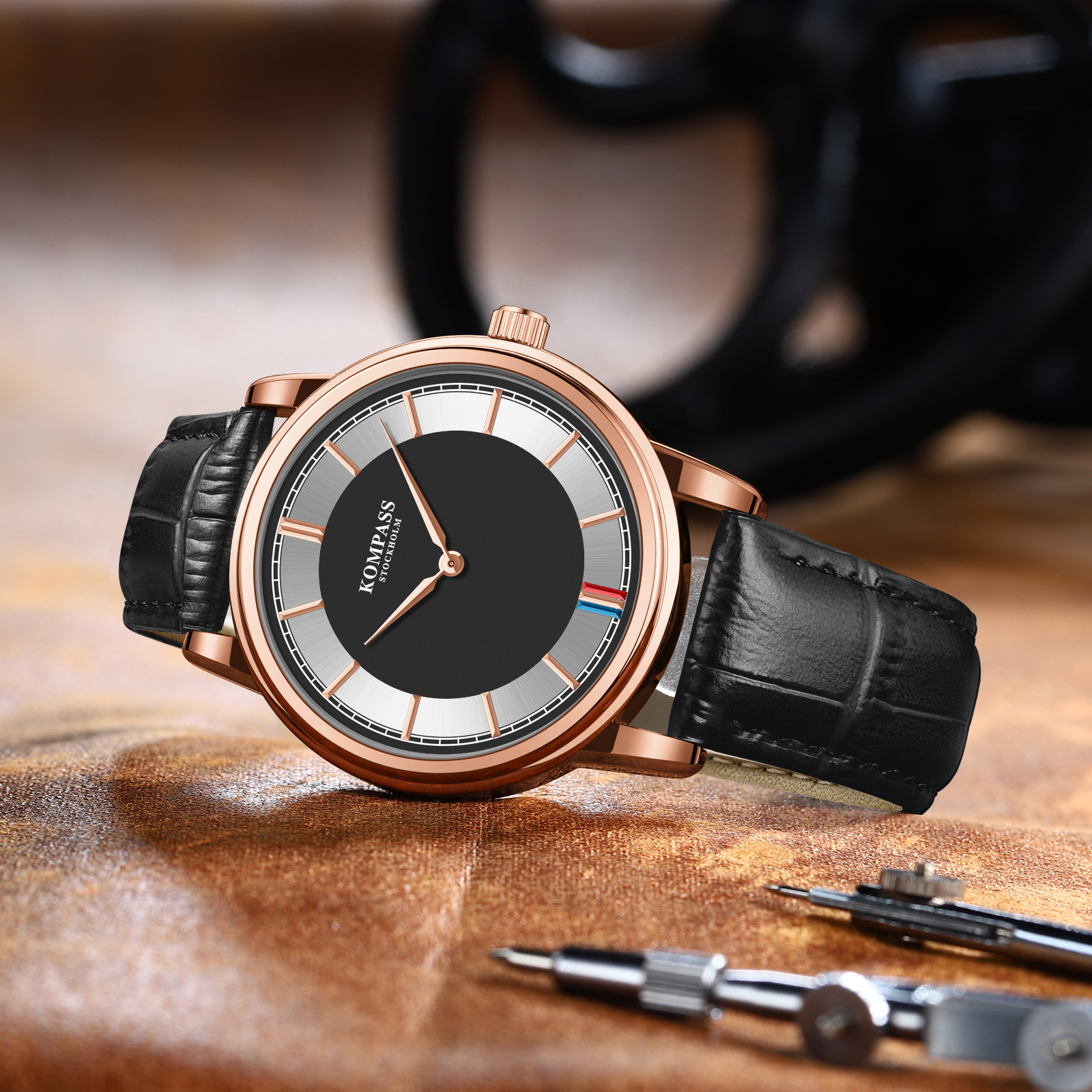 Kompass Corsair Heritage Rose Gold Black - 6