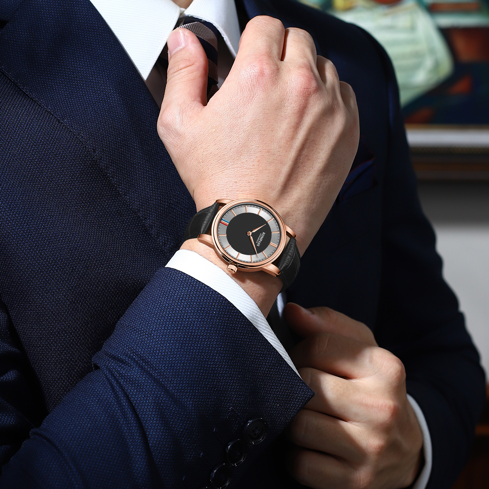 Kompass Corsair Heritage Rose Gold Black - 4