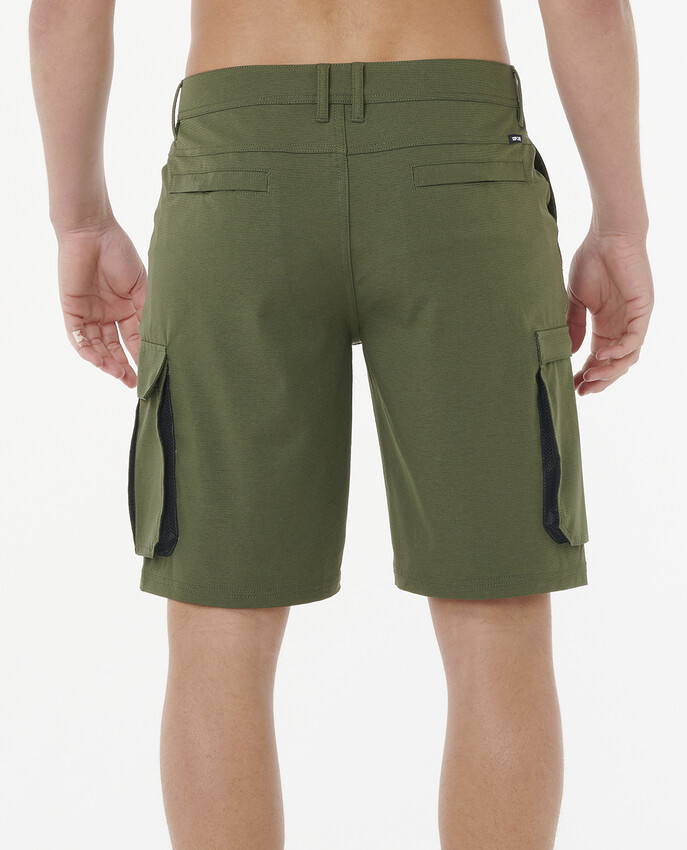 Rip Curl Boardwalk Classic 20" Surf Cargo Hybridshorts Dark Olive - 3