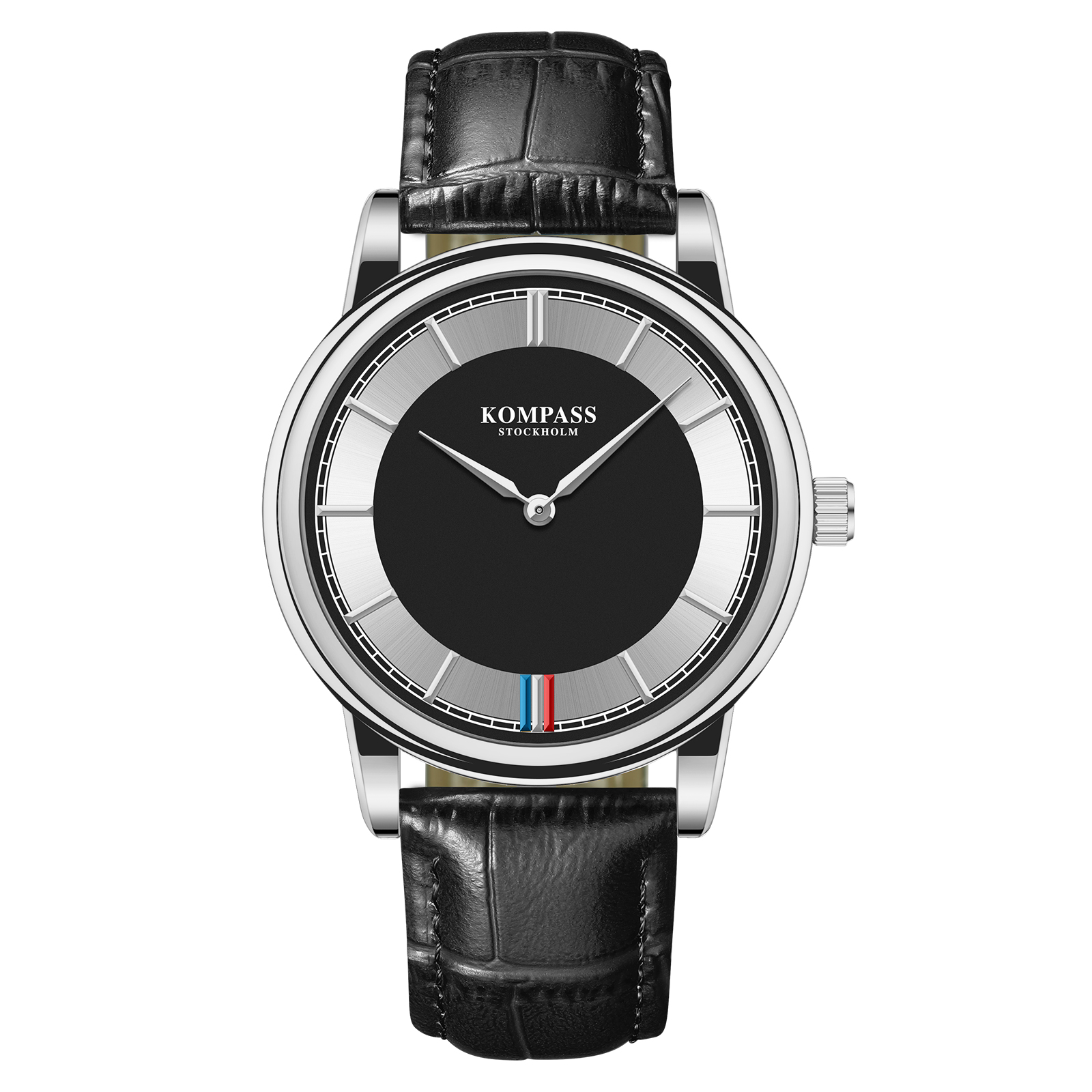 Kompass Corsair Heritage Silver Black