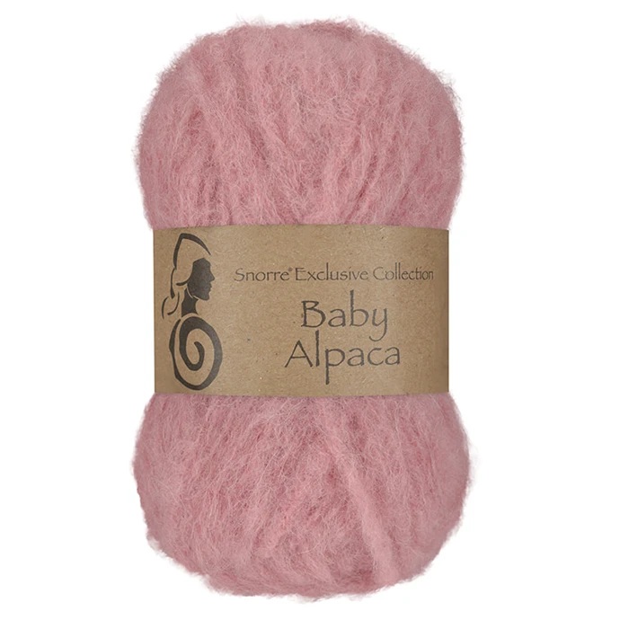 Viking Baby Alpaca Gammelrosa 374