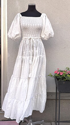  Aphrodite dress - white