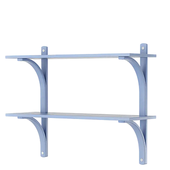 Levi shelf 90 cm 2 shelves - Swedese