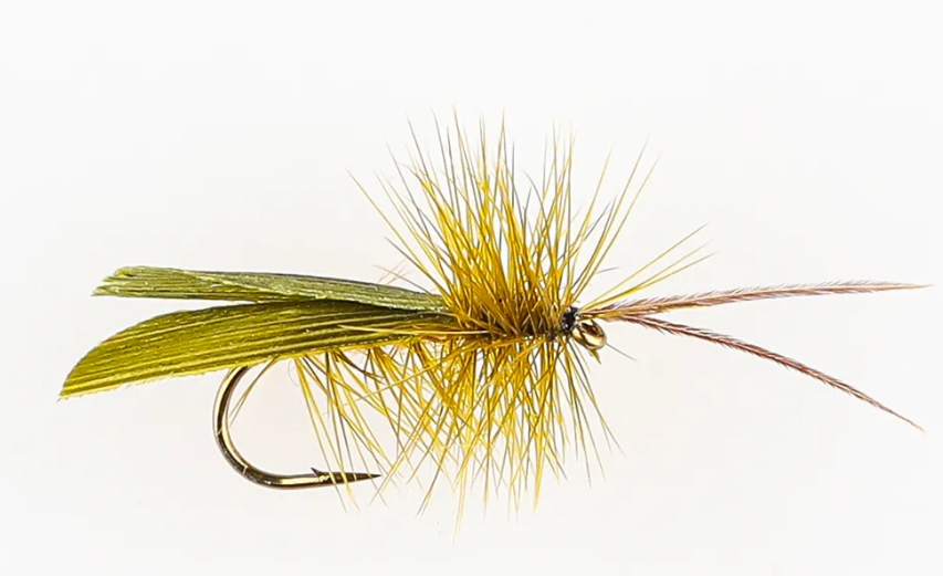 Danofly - L/H Sedge Olive Dry #14