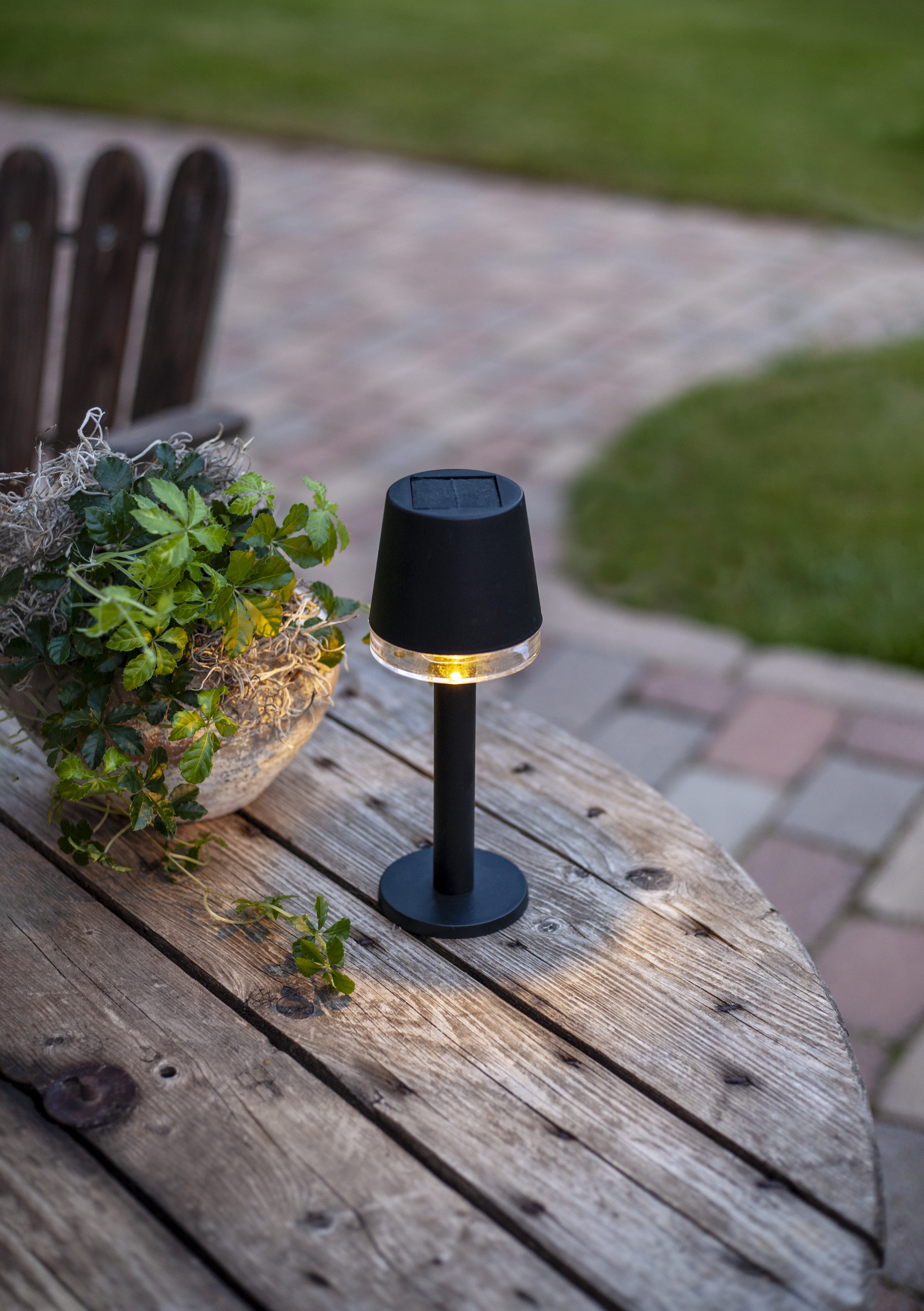Solar cell decoration - Lamp - 21x8 cm - Solar cell lighting