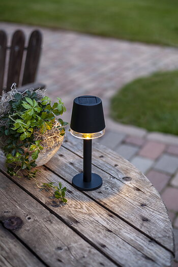 Solcellsdekoration - Lampa - 21x8 cm - Solcellsbelysning