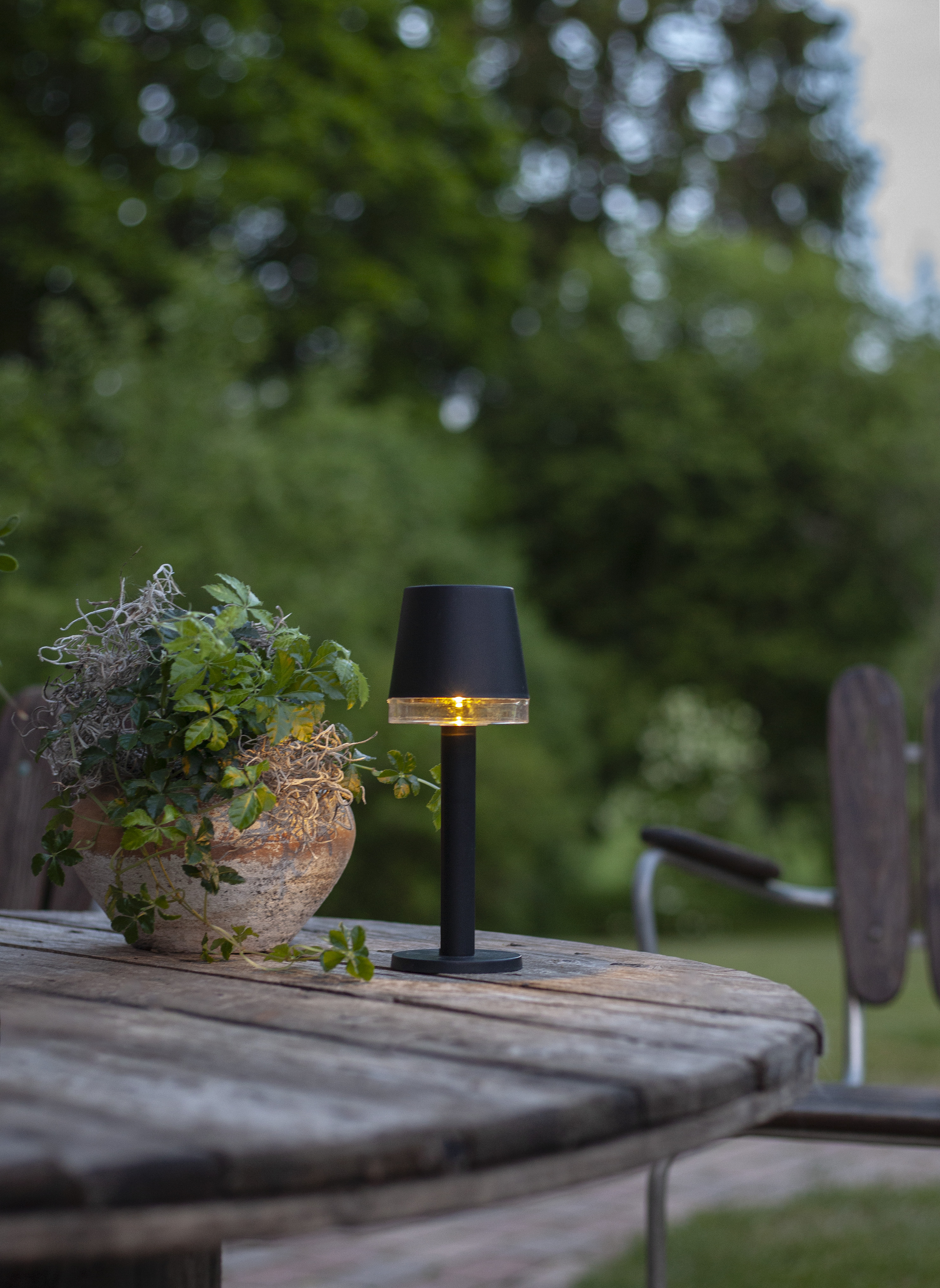 Solar cell decoration - Lamp - 21x8 cm - Solar cell lighting - 2