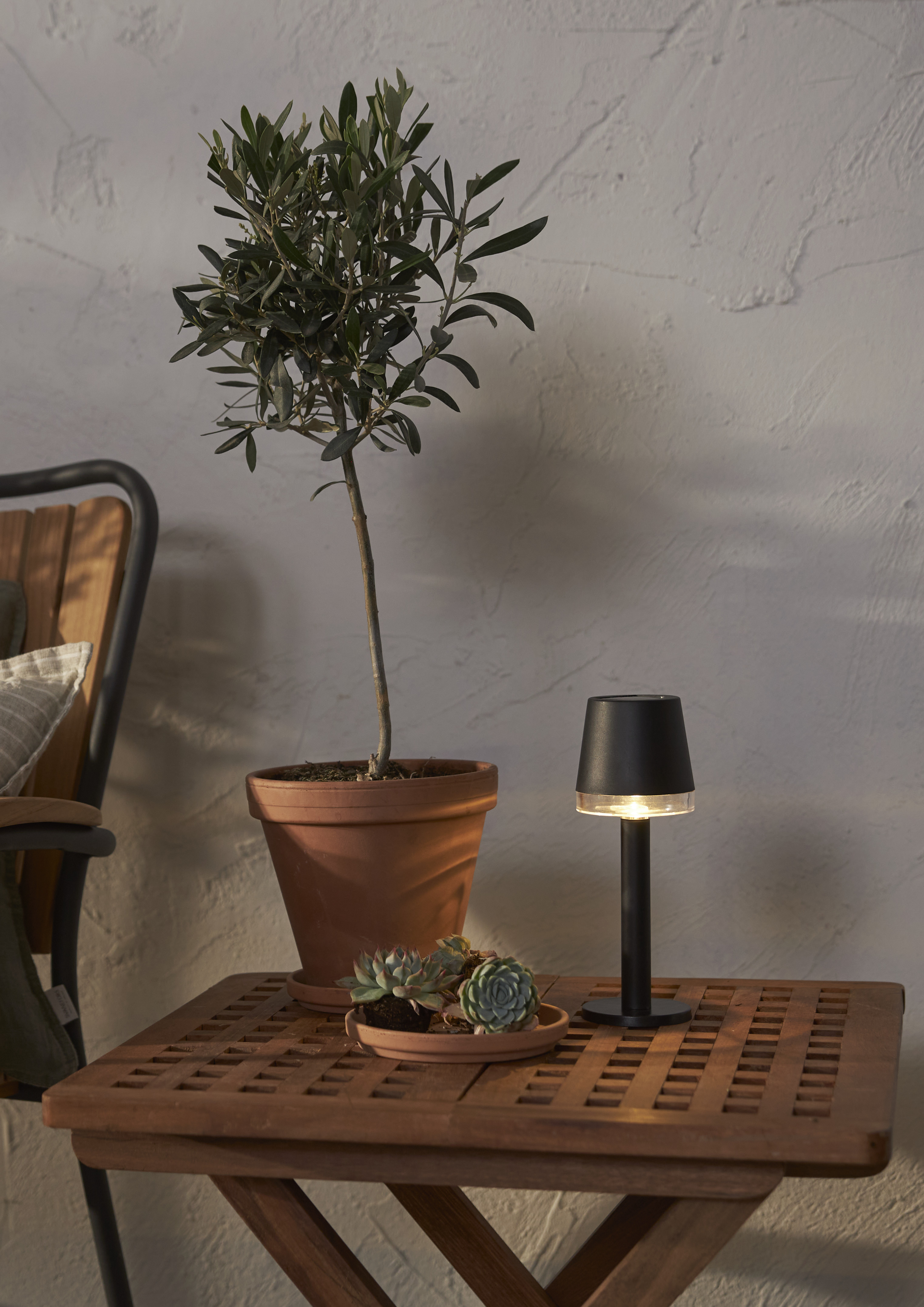 Solar cell decoration - Lamp - 21x8 cm - Solar cell lighting - 5