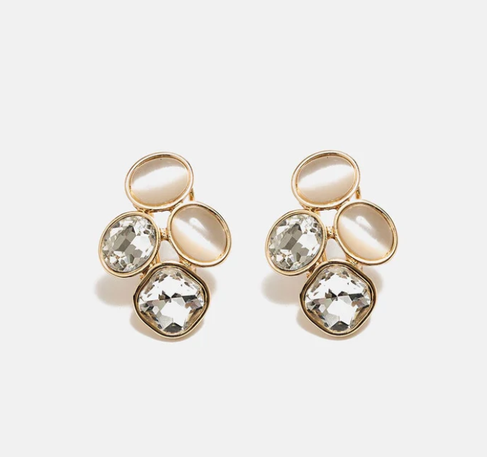 Bow19 hazel earrings brown
