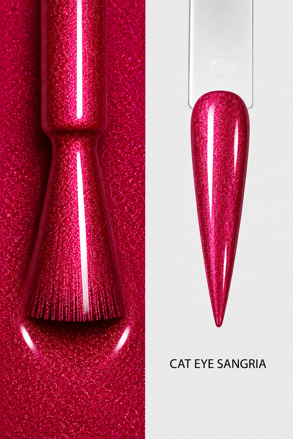 Cat Eye Gel Polish - Sangria