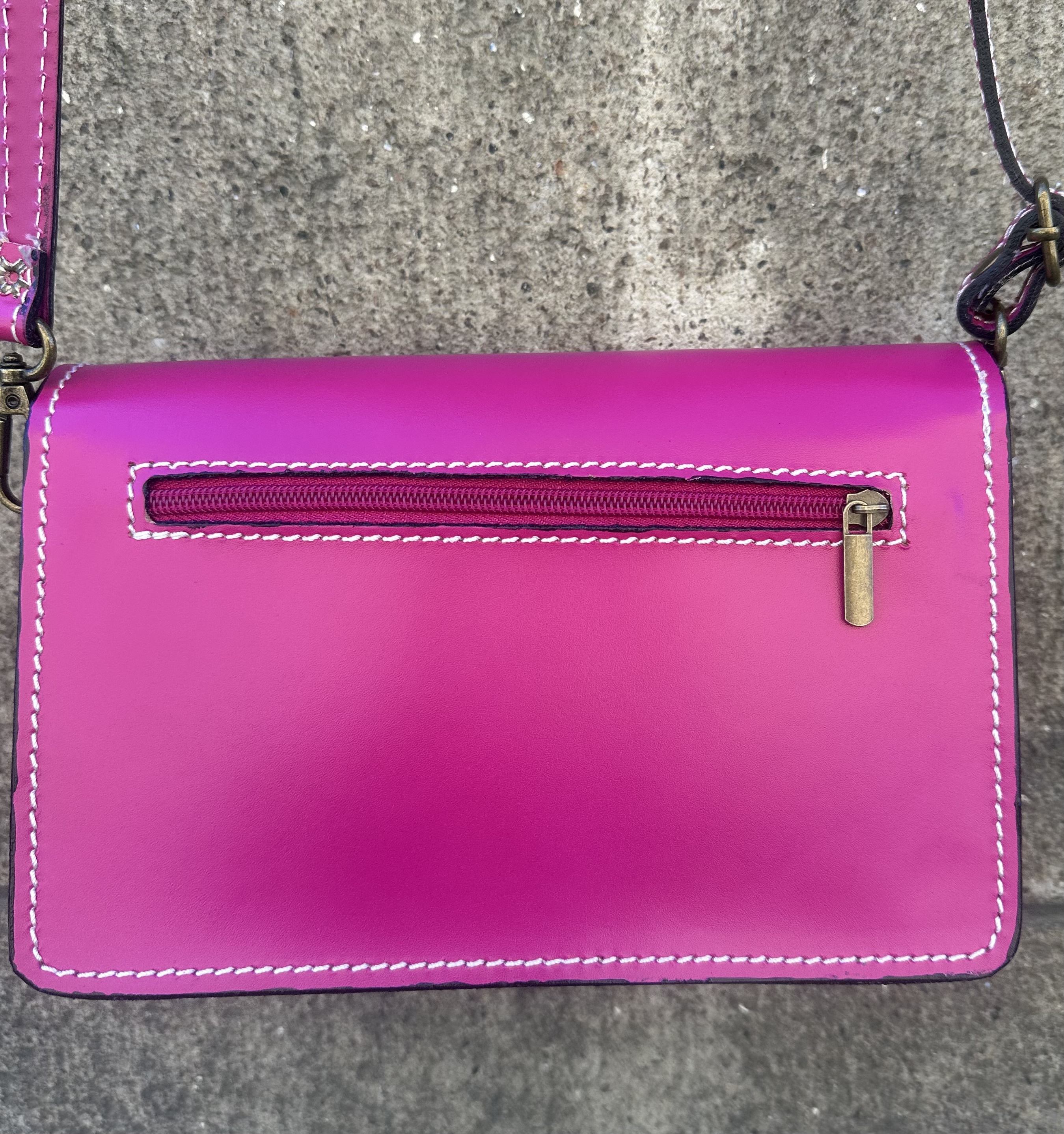 NYA Miniboxväskan 23x15 cm, cerise - 2