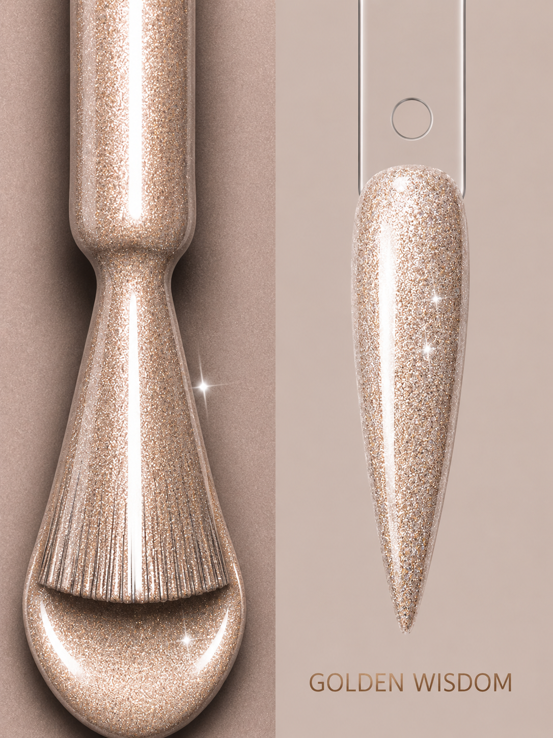 Gel Polish - Golden Wisdom 