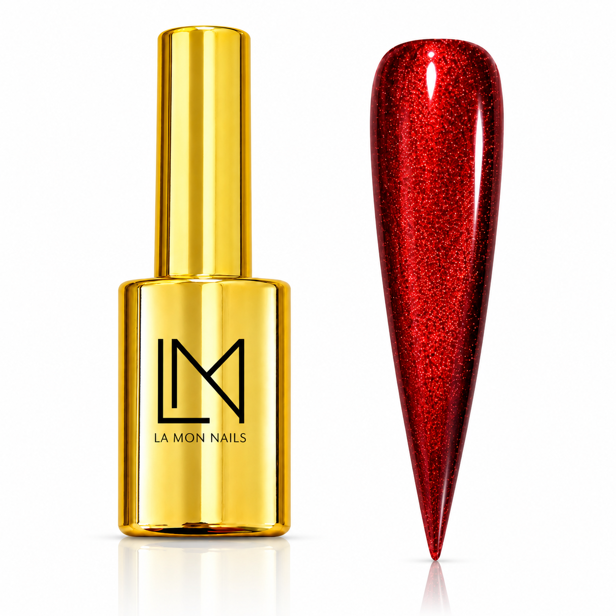 Cat Eye Gel Polish - Scarlet - 2