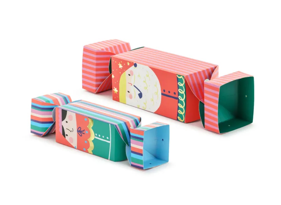 Julklappsinslagning - Tomte -  2-pack
