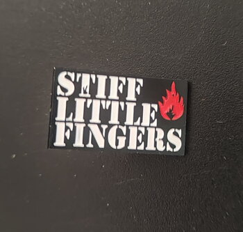 Stiff little Fingers - Metallpin