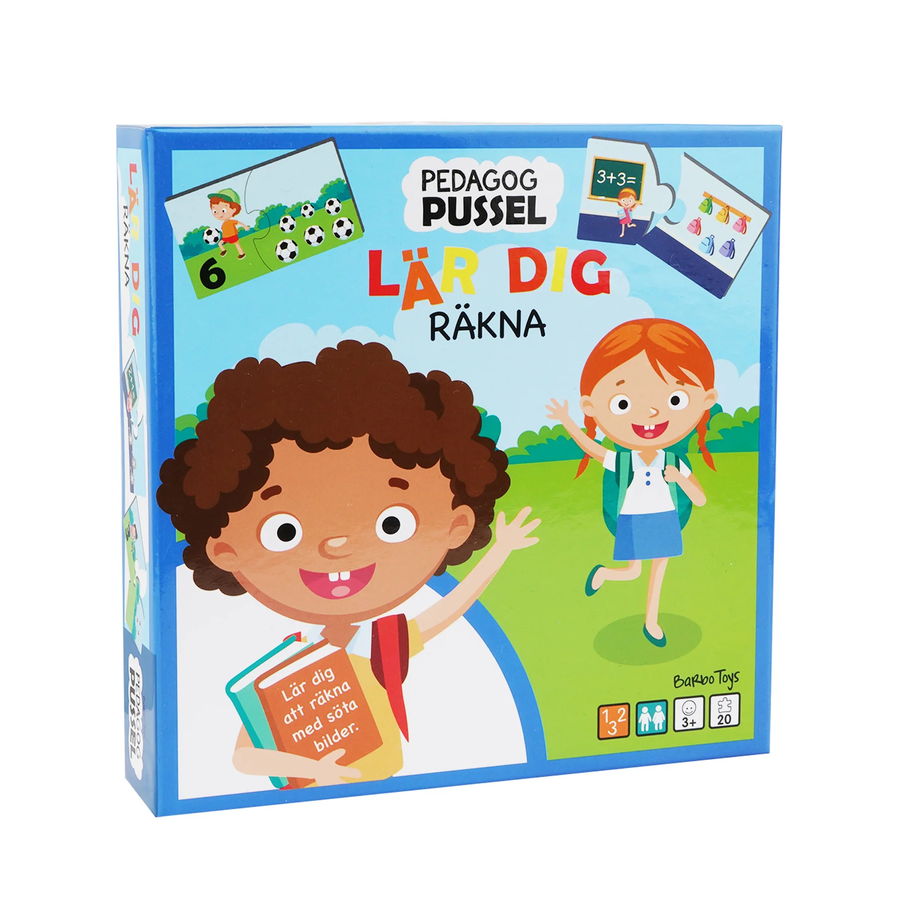 Pedagog Pussel - Lär dig räkna