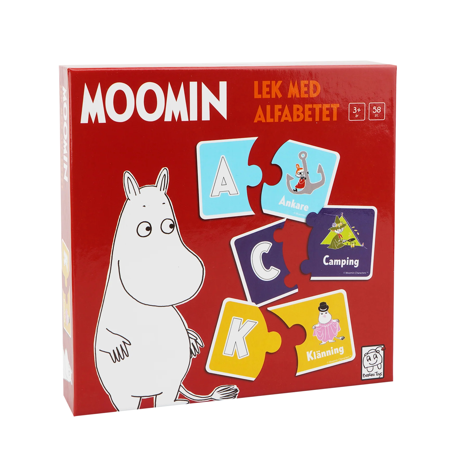 Moomin Puzzle - Play with the alphabet