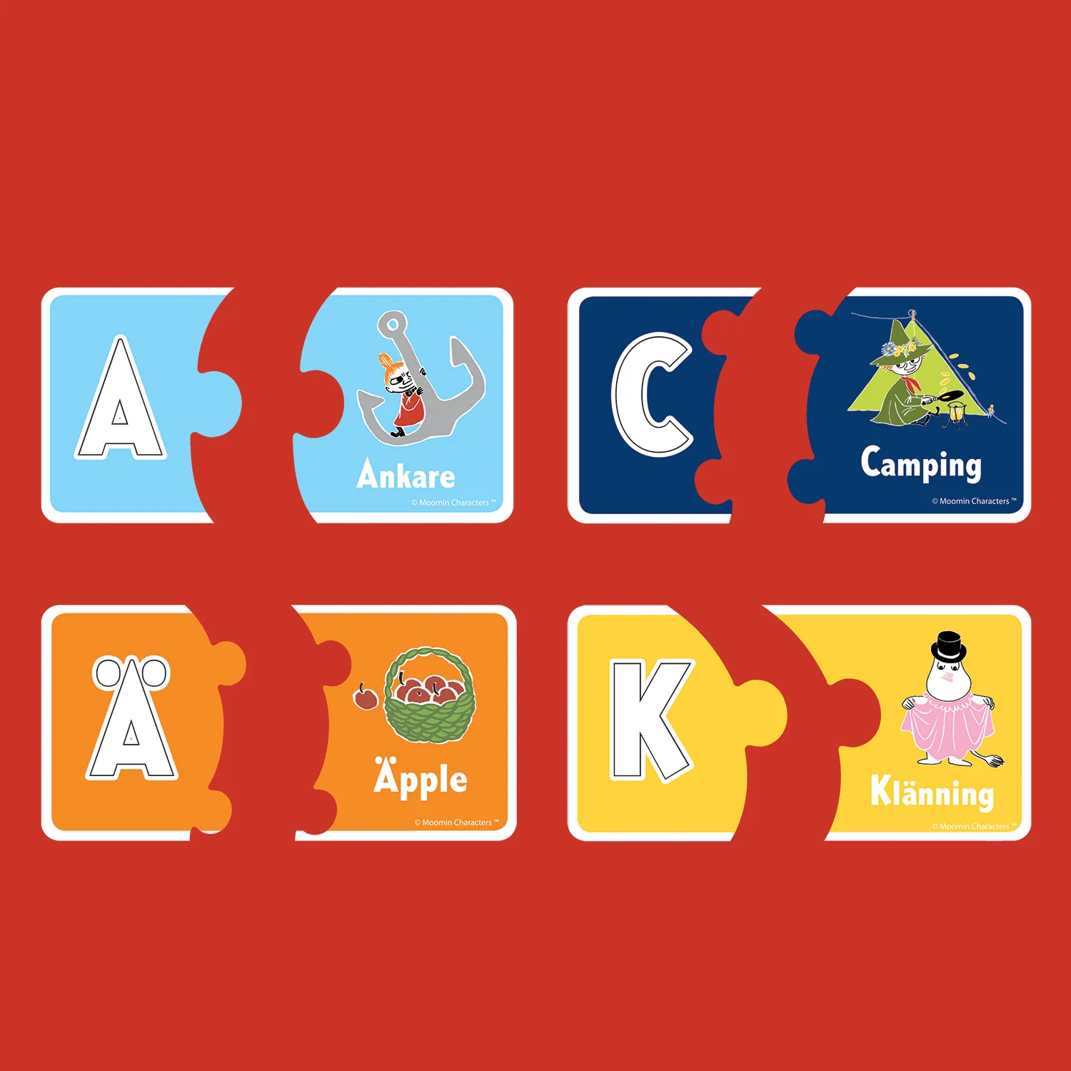 Moomin Puzzle - Play with the alphabet - 2