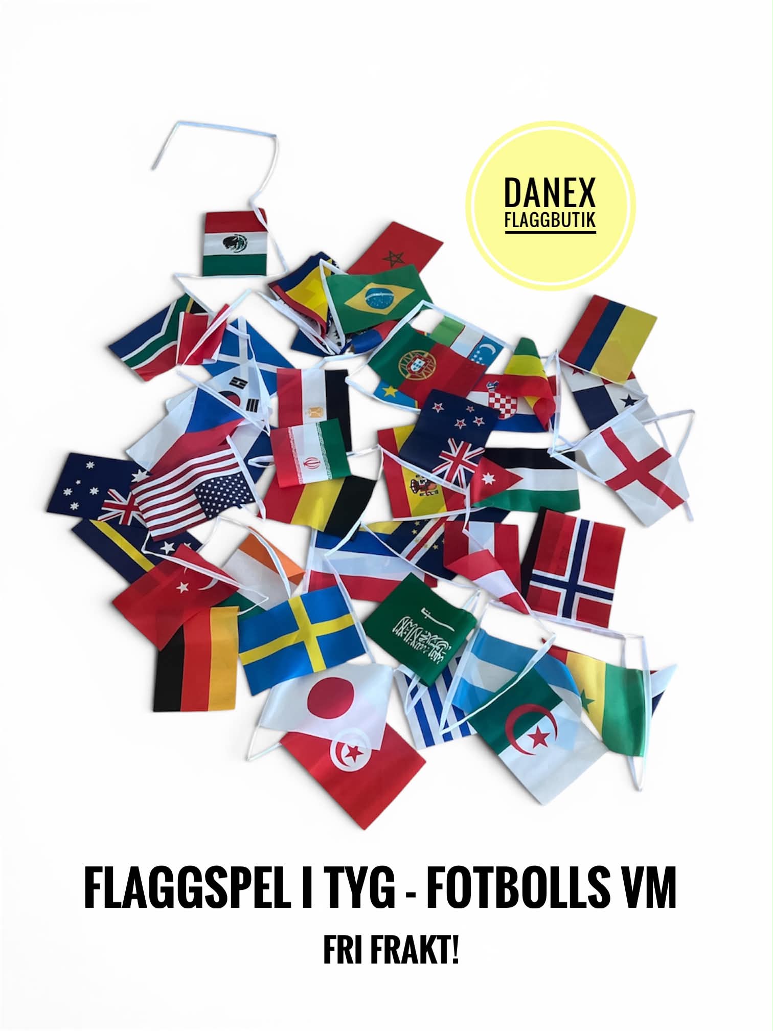 Köp VM 2026 Fotboll Flaggspel