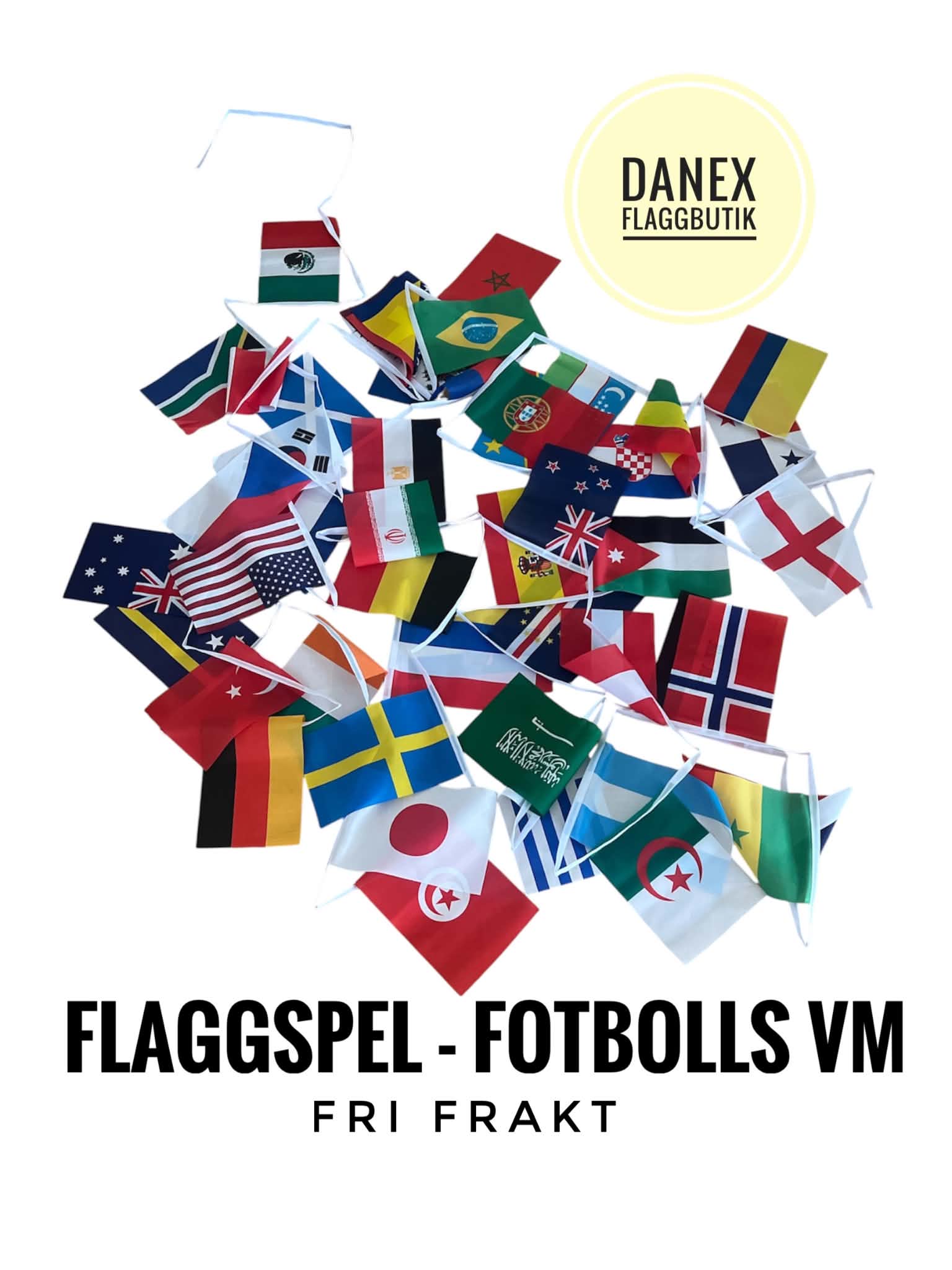Köp VM 2026 Fotboll Flaggspel - 2
