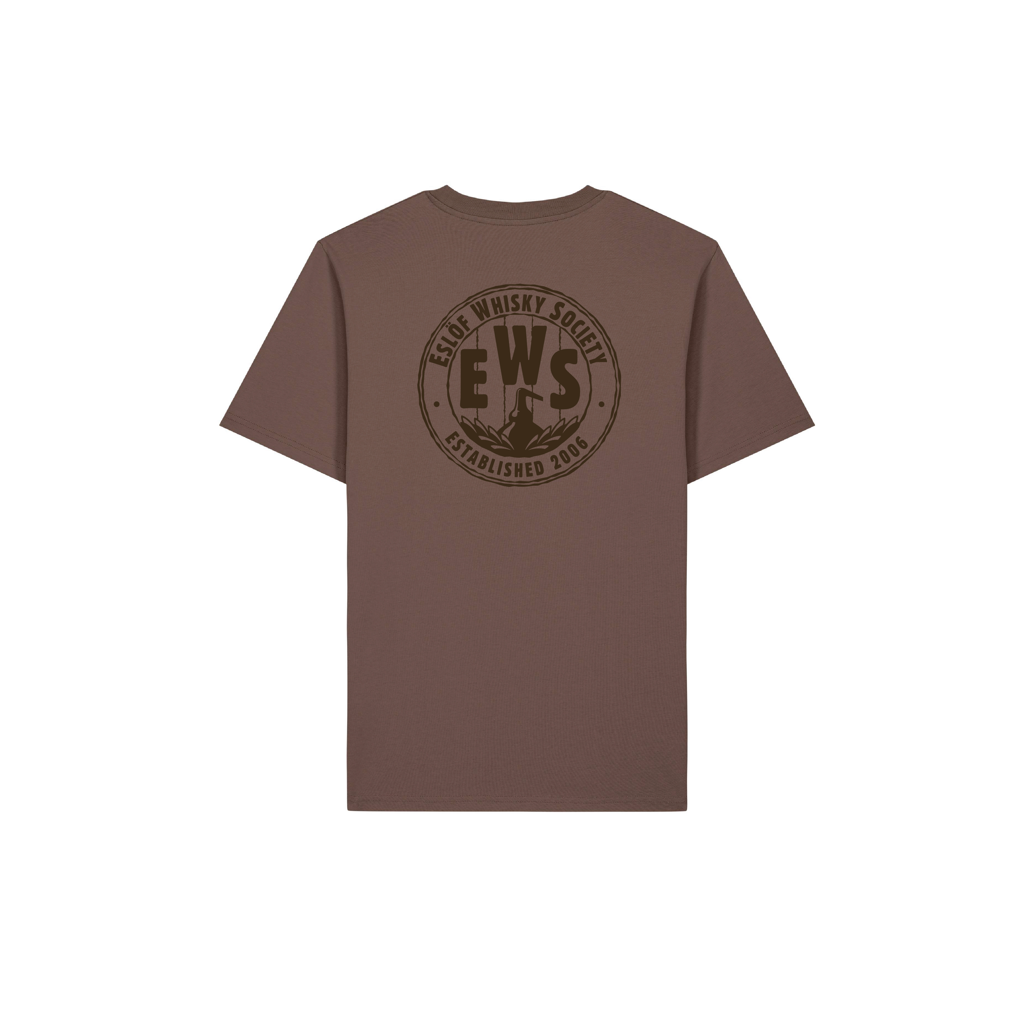 EWS T-shirt m bröst och ryggtryck - 2