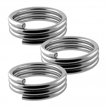 Designa Rings for shafts Silver